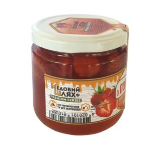 Десерт медовий з полуницею 240 Г